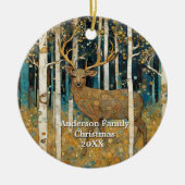 ゴールデンフォレストディアー セラミックオーナメント (正面)