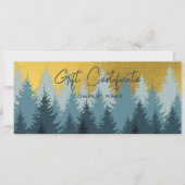 ゴールデンフォレストビジネスギフト証明書利用券 (裏面)