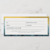 ゴールデンフォレストビジネスギフト証明書利用券 (正面)