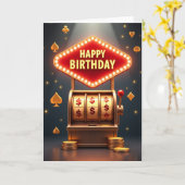 ゴールデンフォーチュン 誕生日カード カード (黄色い花)