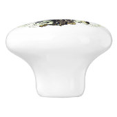 ゴールデンフクロウグリーンラン セラミックノブ (側面)