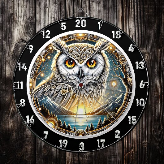 ゴールデンフクロウスターライトデザイン ダーツボード