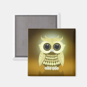 ゴールデンフクロウ マグネット (正面/裏面)