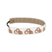 ゴールデンフライドオニオンリングや輪ジャンクファストフードグルメ アスレチックヘッドバンド (左)