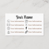 ゴールデンフラワーズエステティック名刺 名刺 (裏面)