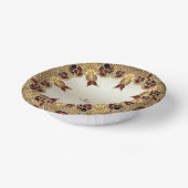 ゴールデンフラワーズ レッドジェムストーン ペーパーボウル (傾斜あり)