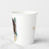 ゴールデンフラワーハイスクール卒業サイン 紙コップ (左)