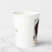 ゴールデンフラワーハイスクール卒業サイン 紙コップ (右)