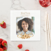 ゴールデンフラワーハイスクール卒業 スタンダードランチョンナプキン (インサイチュ)