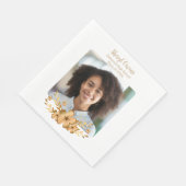 ゴールデンフラワーハイスクール卒業 スタンダードランチョンナプキン (角)