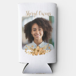 ゴールデンフラワーハイスクール卒業 スリム缶クーラー