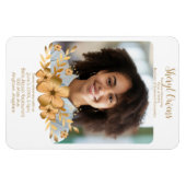 ゴールデンフラワーハイスクール卒業 マグネット (横)