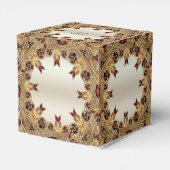 ゴールデンフラワーレッドジェムストーンビーフボックス フェイバーボックス (裏面サイド)