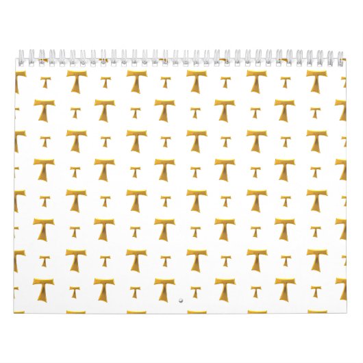 ゴールデンフランシスカンタウクロス カレンダー (カバー)