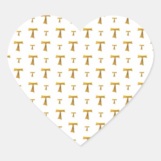 ゴールデンフランシスカンタウクロス ハートシール (正面)