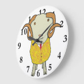 ゴールデンフリース ラージ壁時計 (傾斜)