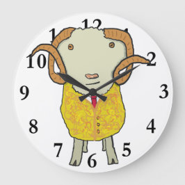 ゴールデンフリース ラージ壁時計