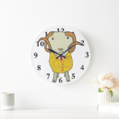 ゴールデンフリース ラージ壁時計 (ホーム)