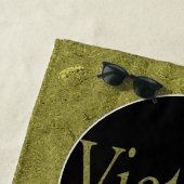 ゴールデンフレックスビクトリアネームデザイン, ビーチタオル (インサイチュ)