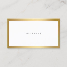 ゴールデンフレミニマルーム白金属名刺 名刺