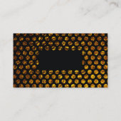 ゴールデンフレーク水玉模様 名刺 (裏面)