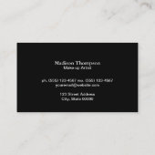 ゴールデンフレーク水玉模様 名刺 (裏面)