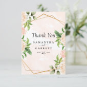 ゴールデンフレームとバラ サンキューカード (スタンド正面)