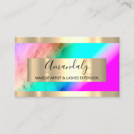 ゴールデンフレームイベントプランナーグラデーションブルー 名刺