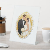 ゴールデンフレームエレガンス結婚ズ 台座サイン (インサイチュ)
