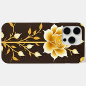 ゴールデンフレームドローズ装飾アート Case-Mate iPhoneケース (裏面 (横))