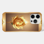 ゴールデンフレームドローズ装飾アート Case-Mate iPhoneケース (裏面 (横))