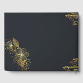 ゴールデンフレームネイビーバック ゲストブック (裏面)