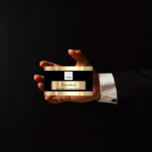 ゴールデンフレームファッションブティックショップブラックQRCODE