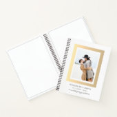 ゴールデンフレームフォトゲストブック ノートブック (内部)