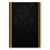 ゴールデンフレーム テーブルナンバー (裏面)