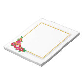 ゴールデンフレーム&フローラ ノートパッド (回転)