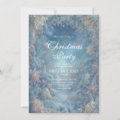 ゴールデンフロストウィンターフローラ結婚式招待状 招待状 (正面)