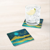 ゴールデンフロック スクエアペーパーコースター (インサイチュ)