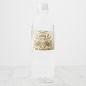 ゴールデンフローラウォーターボトルラベル ペットボトルラベル (正面)