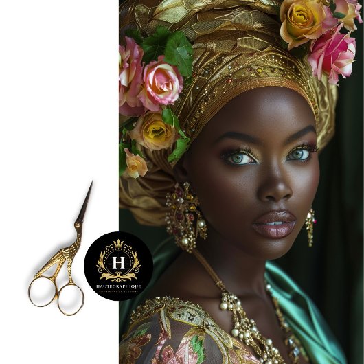 ゴールデンフローラクラウンリガルポートレートデクページ 薄葉紙