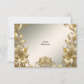 ゴールデンフローラサンキューカード サンキューカード (裏面)