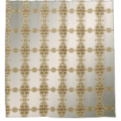 ゴールデンフローラシャワーカーテン シャワーカーテン (正面)