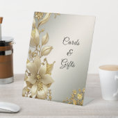 ゴールデンフローラテーブルトップシンボルや象徴 台座サイン (インサイチュ)