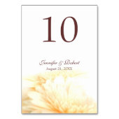 ゴールデンフローラテーブル番号 テーブルナンバー (裏面)