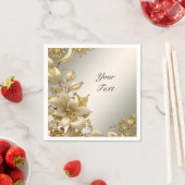 ゴールデンフローラナプキンス スタンダードカクテルナプキン (インサイチュ)