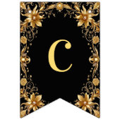 ゴールデンフローラバンティング国旗 バンティングフラッグ (第1の旗)