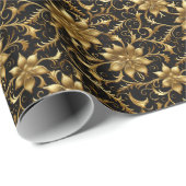 ゴールデンフローラフィリグラースプリンドール ラッピングペーパー (ロールコーナー)