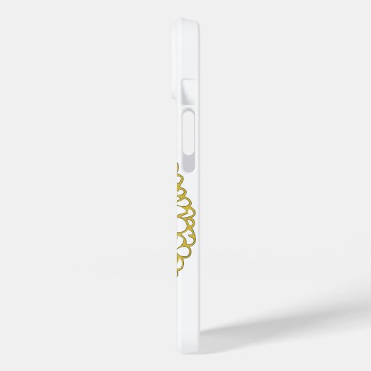 ゴールデンフローラマンダラフォンケース Case-Mate iPhoneケース (裏面 / 左)