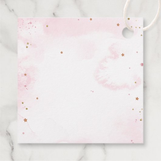 ゴールデンフローラムーンサンキューユーメッセージカード フェイバータグ (裏面)