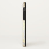ゴールデンフローラル柄と大理石 Case-Mate iPhoneケース (裏面/左)